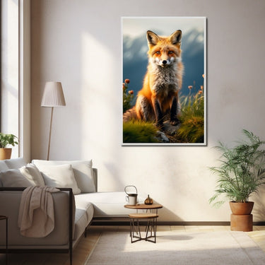 Small Painting of a Fox